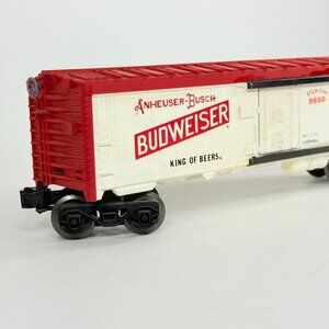 Lionel Anheuser Busch Budweiser Beer Car 9850 O Scale Railroad Boxcar Train